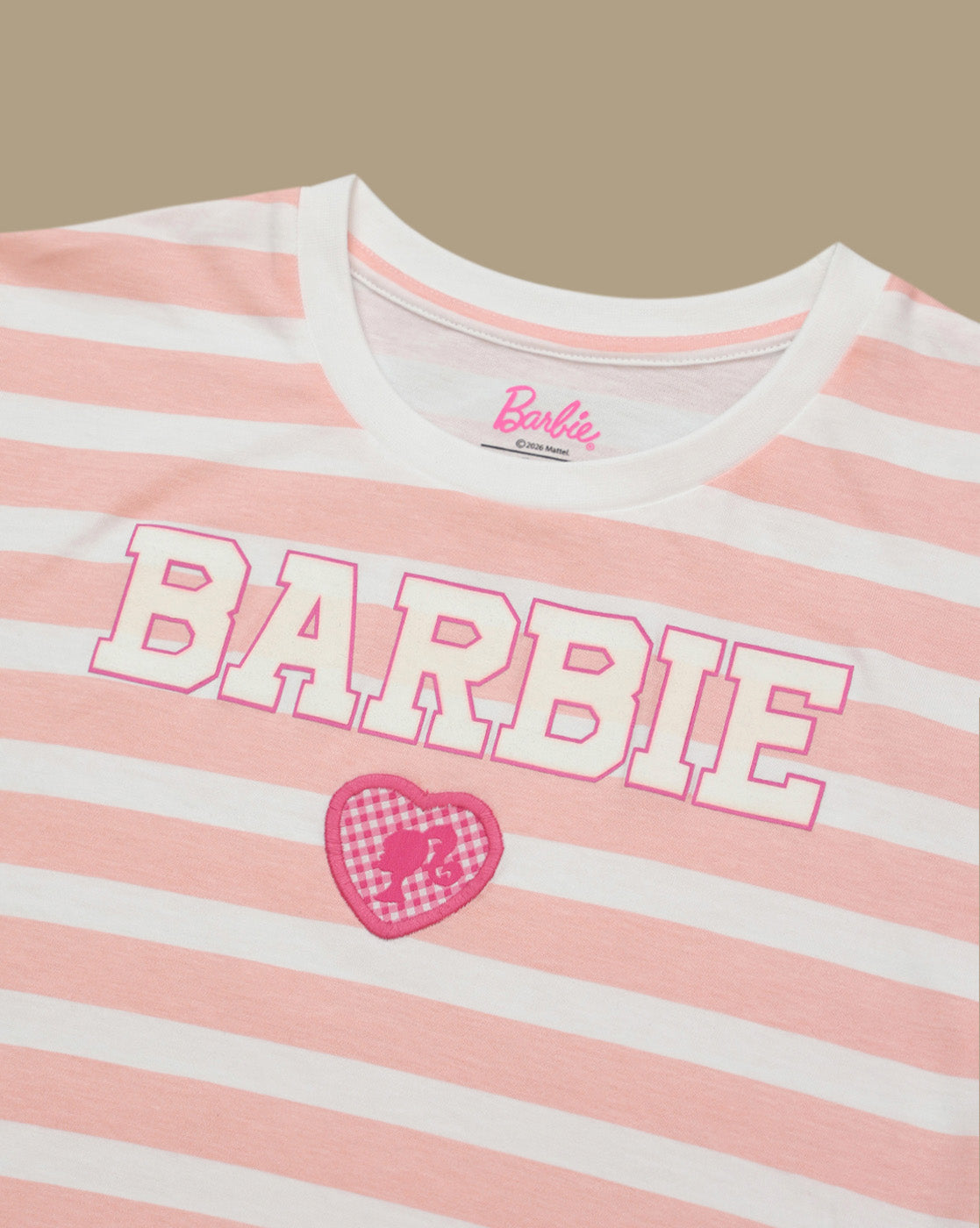 Barbie Printed Boxy Fit Tshirt For Girls