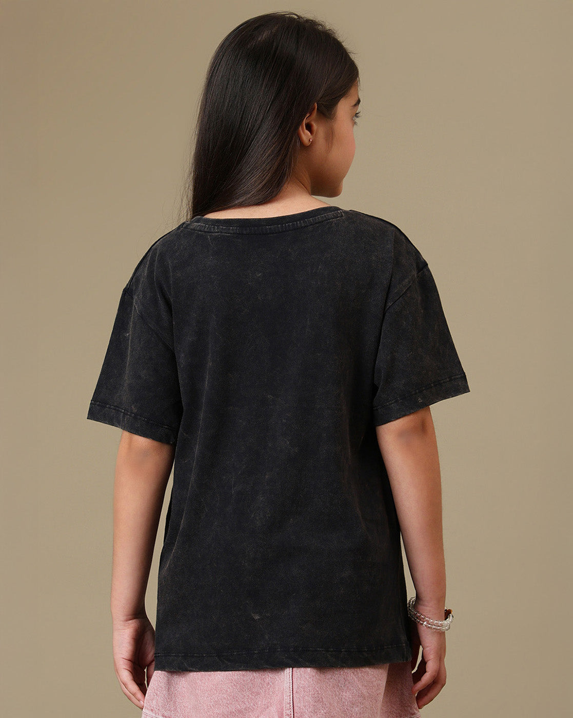 Barbie Rhinestones Relaxed Fit Tshirt For Girls