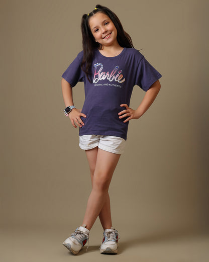 Barbie  Relaxed Fit Tshirt  Girls