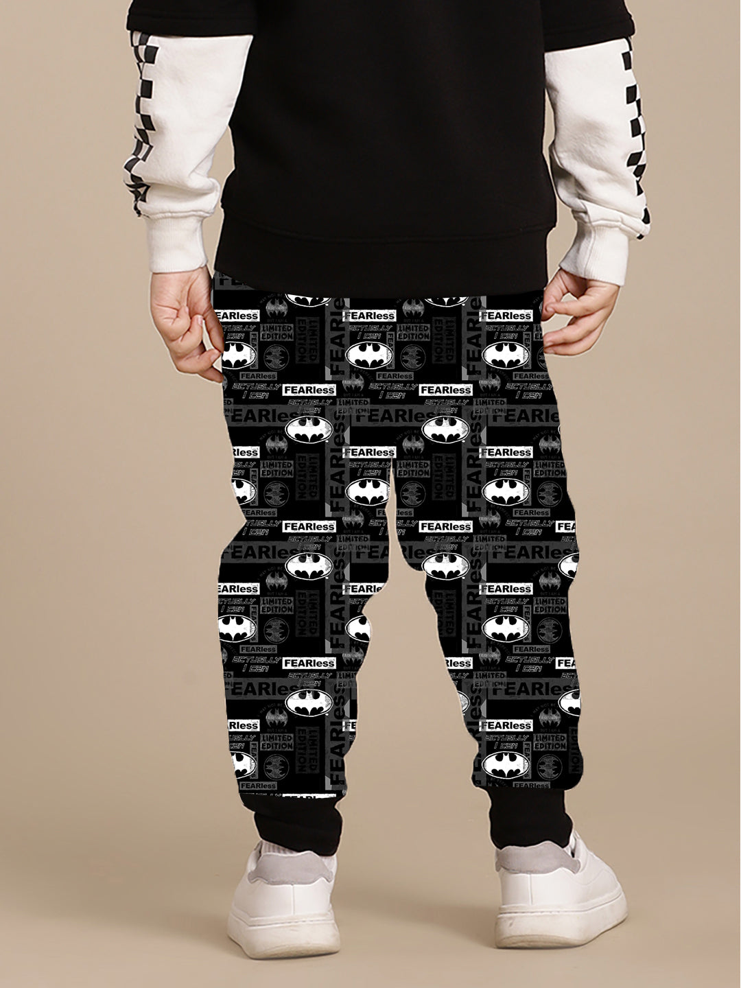 Batman Printed Regular Fit Jogger For Boys