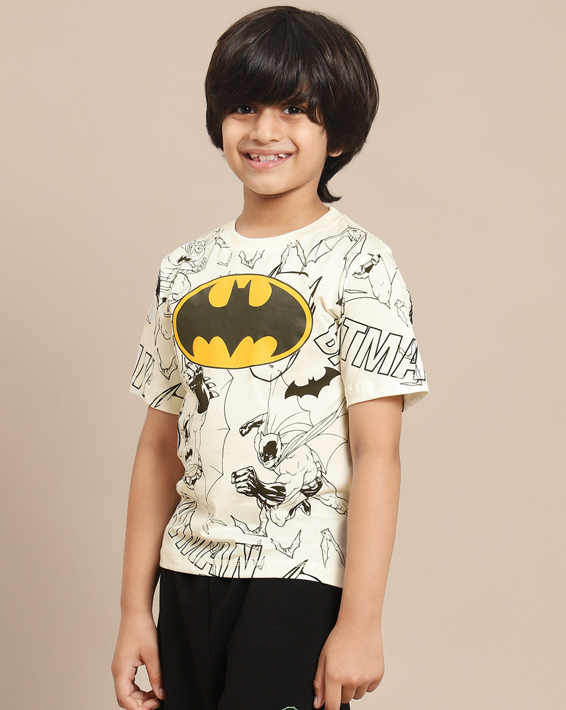 Batman  Regular Fit Tshirt  Boys