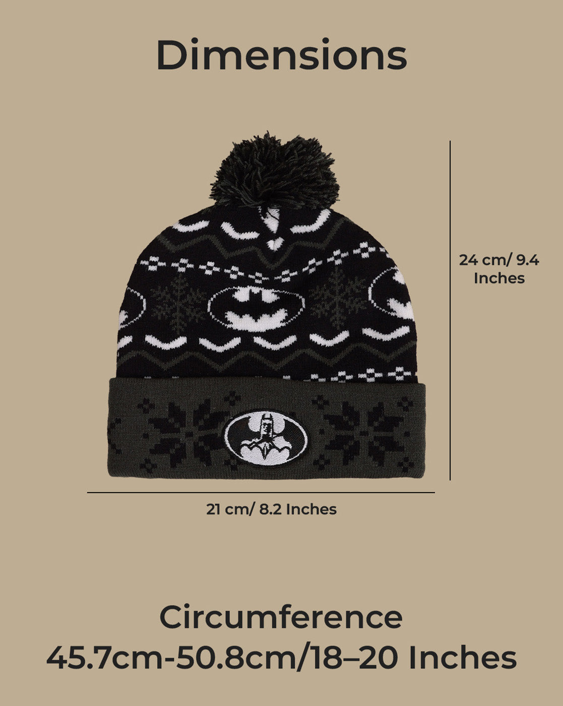 Batman Beanies for Kids Boys