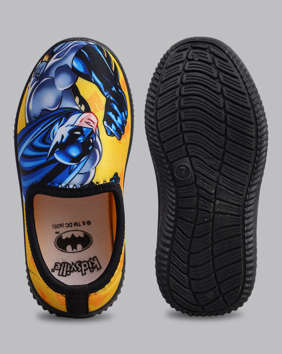 Batman Printed Canvas Shoes For Kids Boys