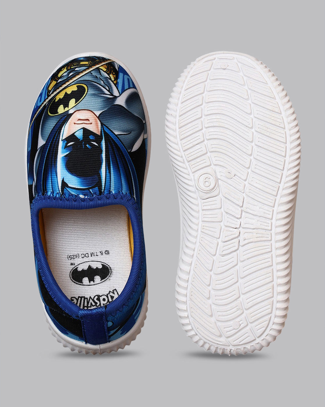 Batman Printed Canvas Shoes For Kids Boys