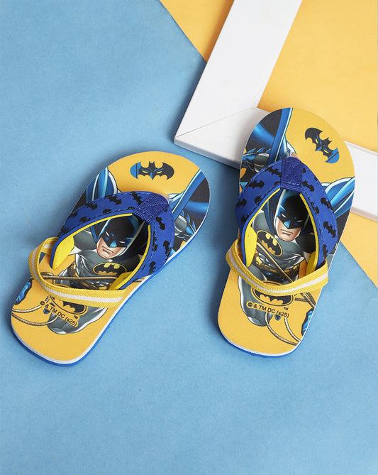 Batman Printed Flip-Flops For Kids Boys
