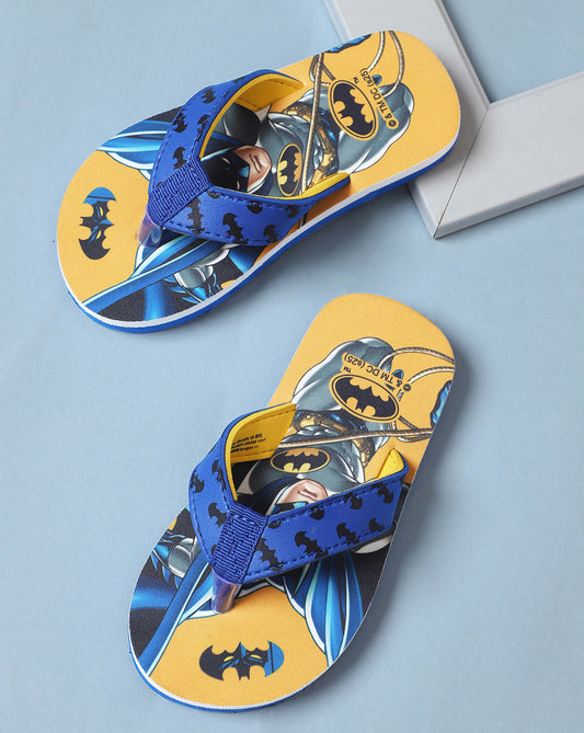 Batman Printed Flip-Flops For Kids Boys