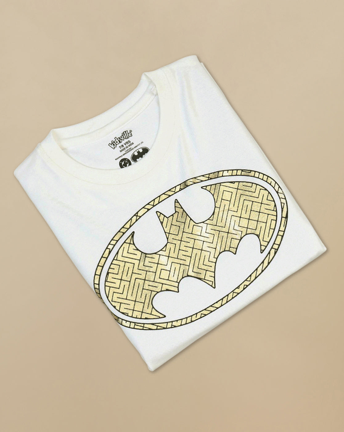Batman Printed Regular Fit Tshirt For Boys