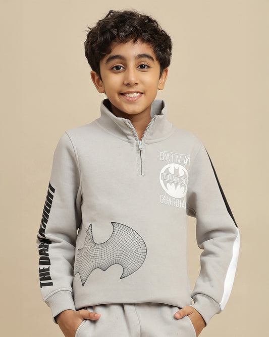 Batman Printed Sweatshirt For Boys