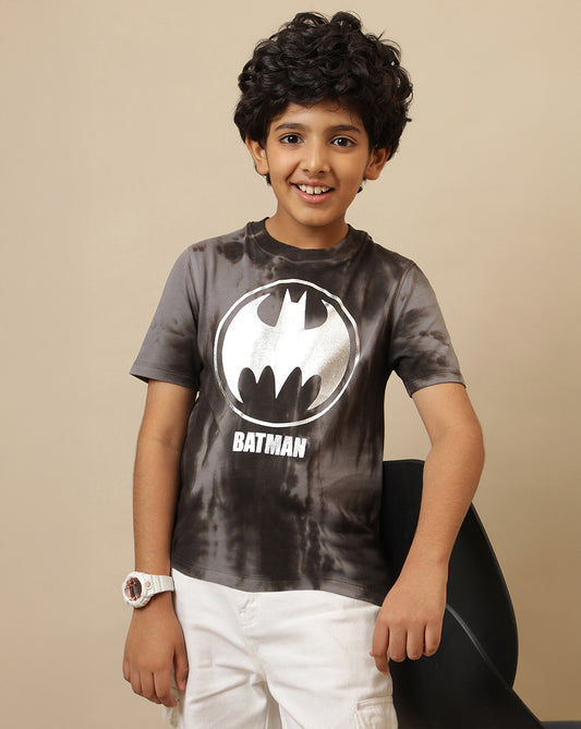 Batman Printed Regular Fit Tshirt For Boys
