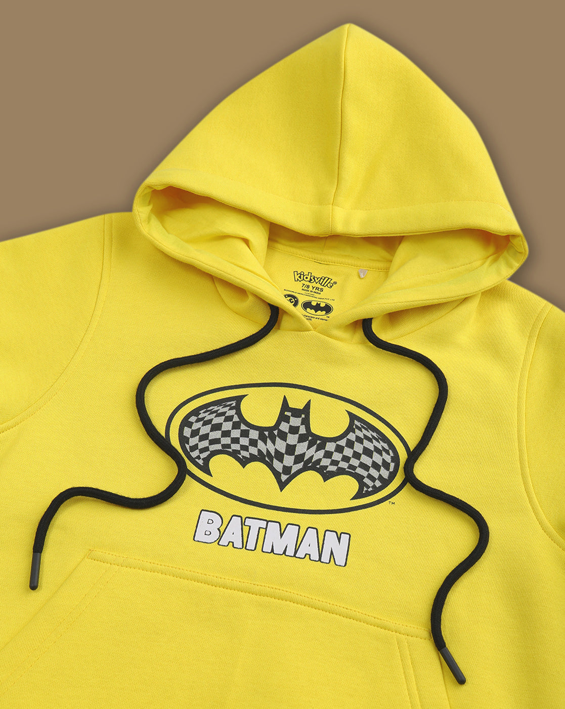Batman Printed Regular Fit Hoodie For Boys