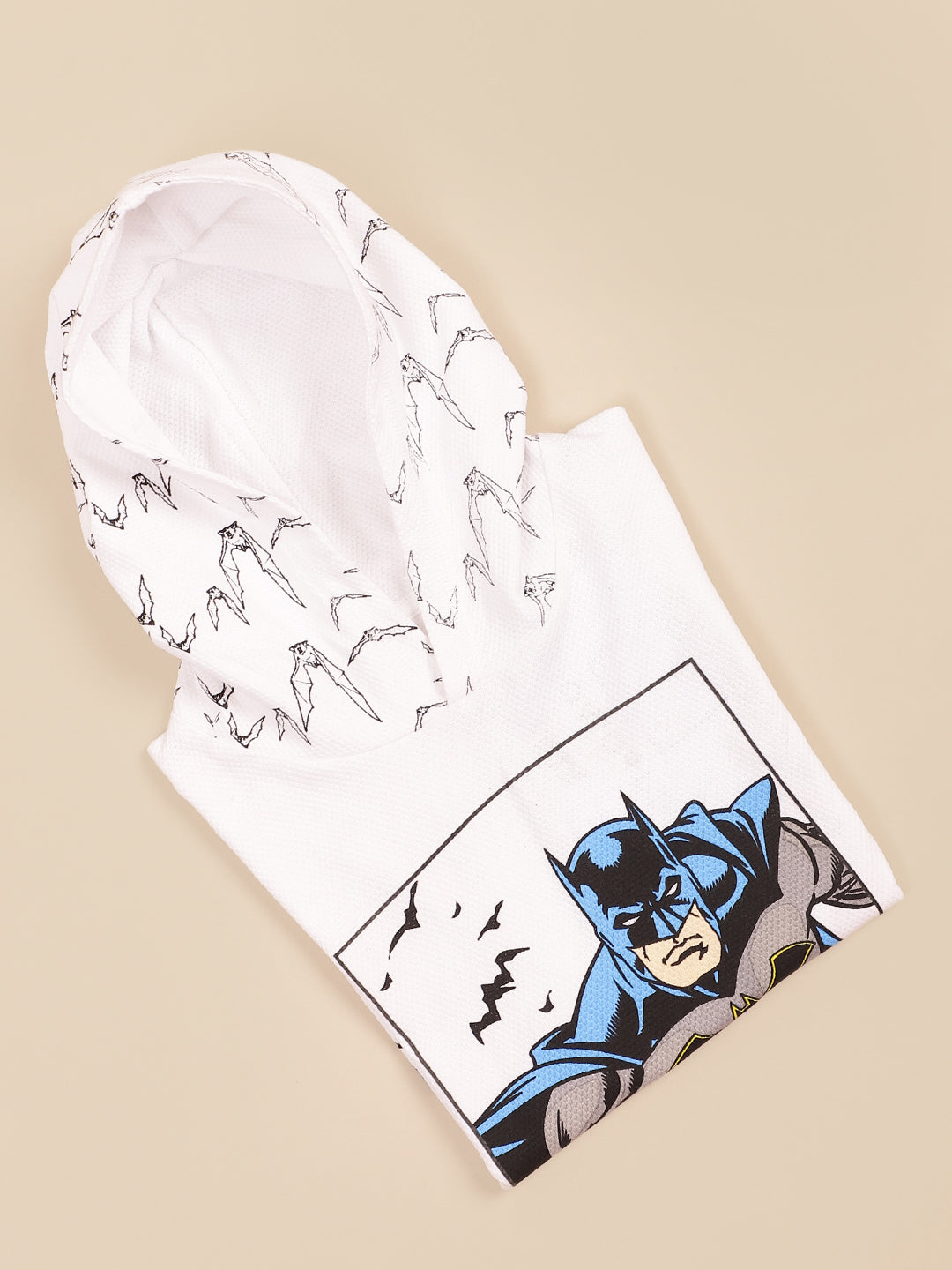 Batman Printed T-Shirt & Shorts Co-Ords Set For Boys