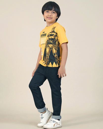 Batman Printed Regular Fit Tshirt For Boys