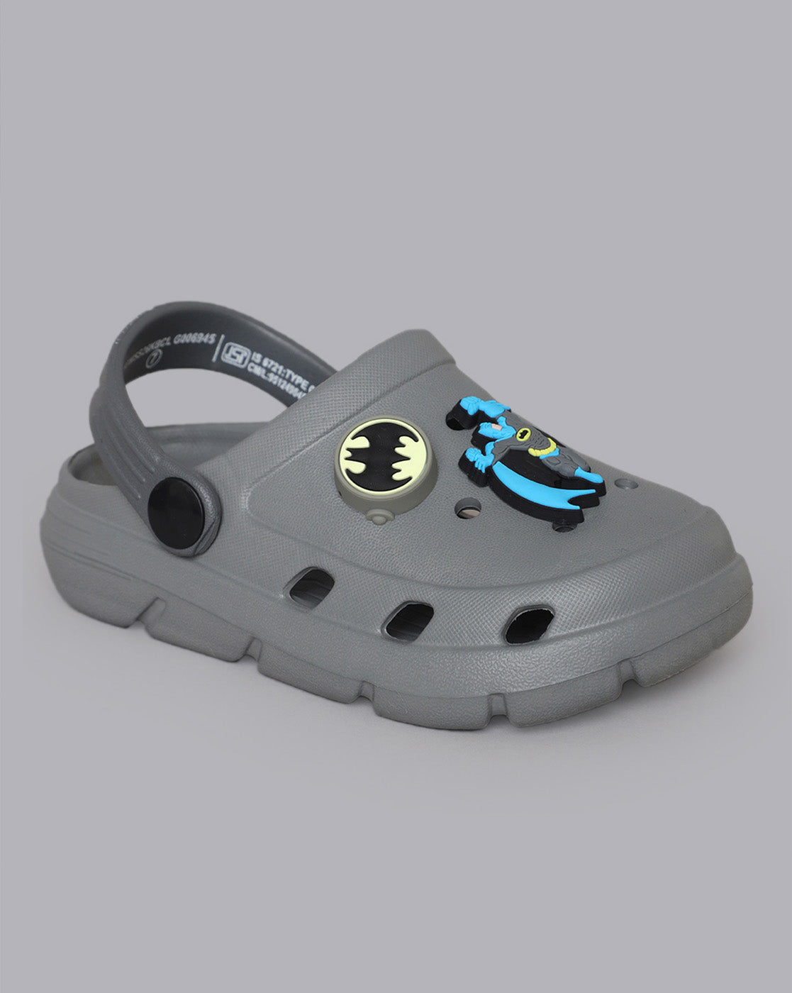 Batman Clogs with Whistle Sound Effect for Boys