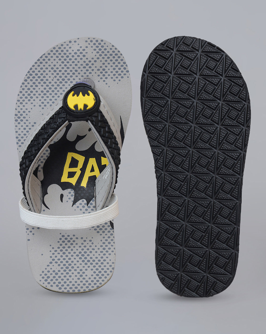 Batman Printed Flipflops for Boys
