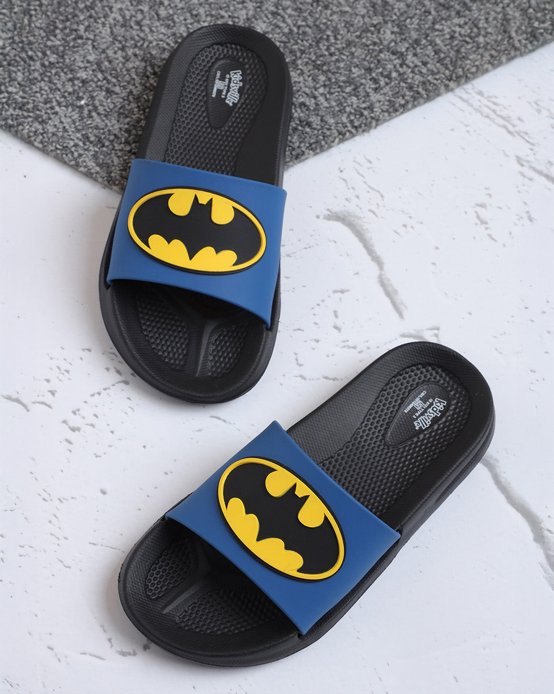 Batman Printed Sliders for Boys
