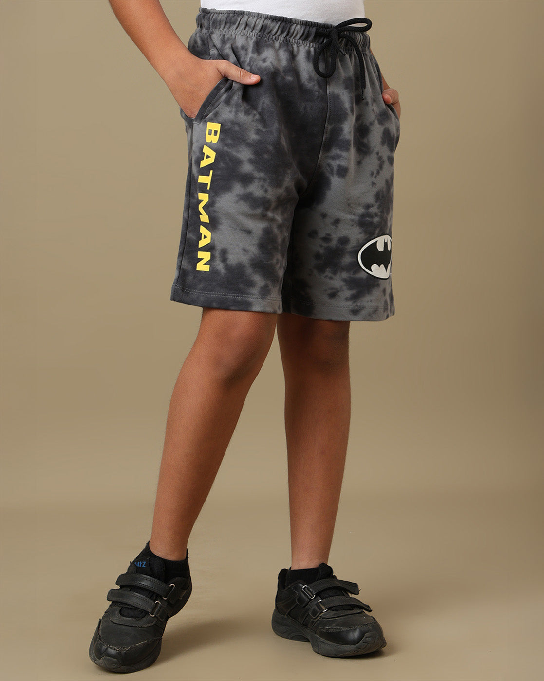 Batman Printed Regular Fit Shorts For Boys