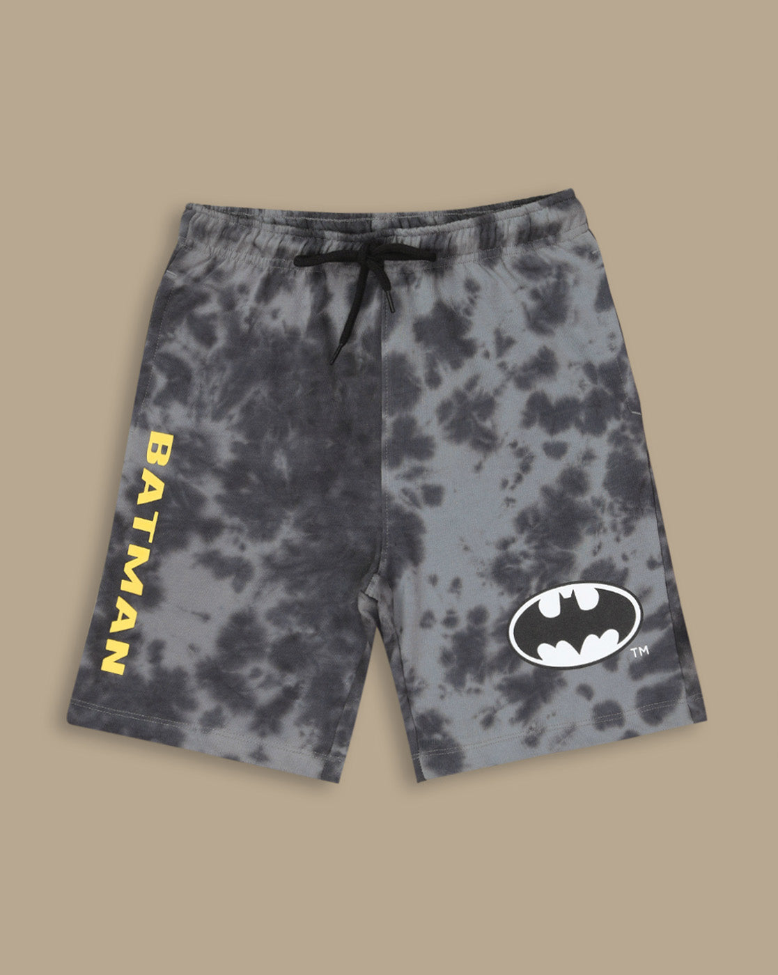 Batman Printed Regular Fit Shorts For Boys