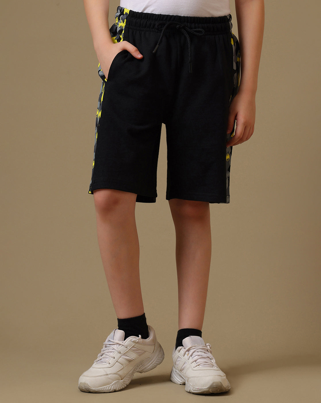 Batman Printed Regular Fit Shorts For Boys