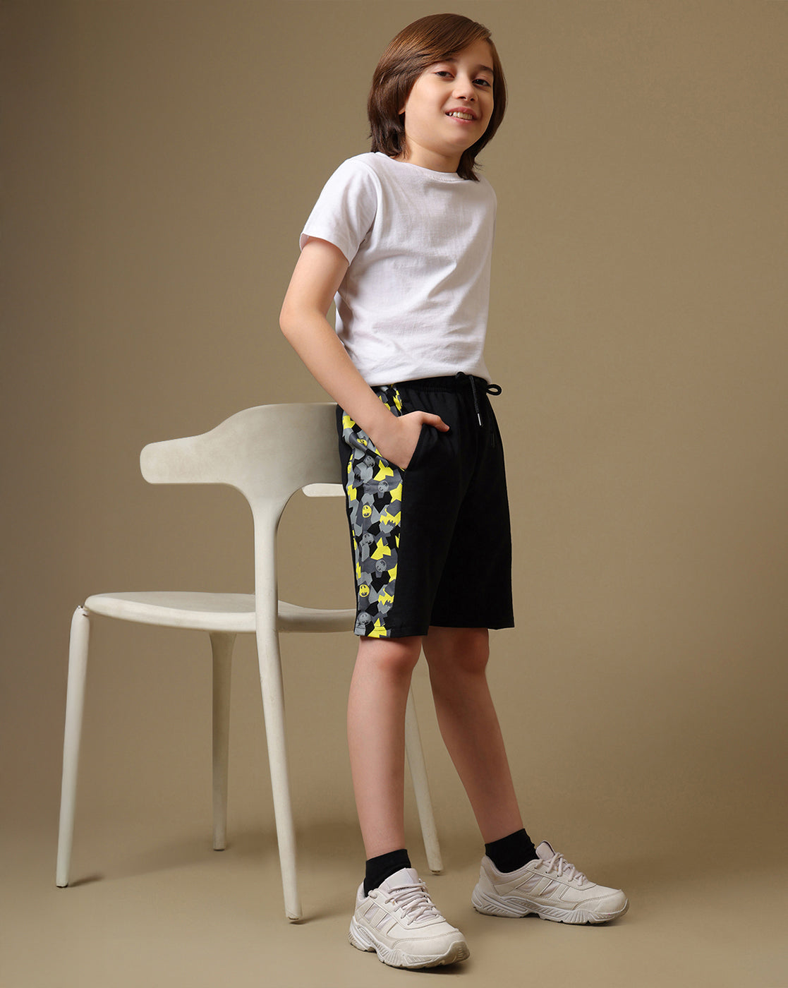 Batman Printed Regular Fit Shorts For Boys