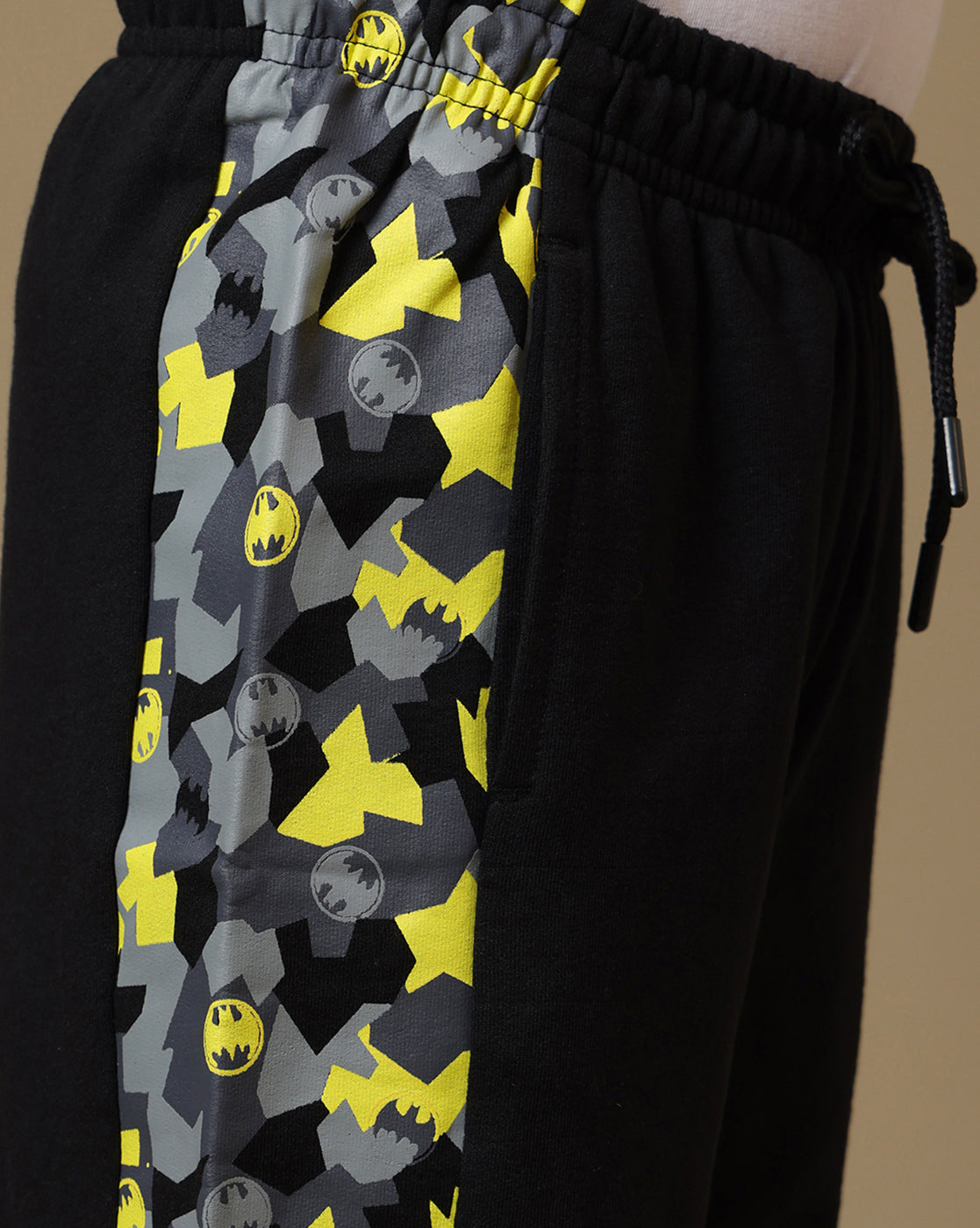 Batman Printed Regular Fit Shorts For Boys