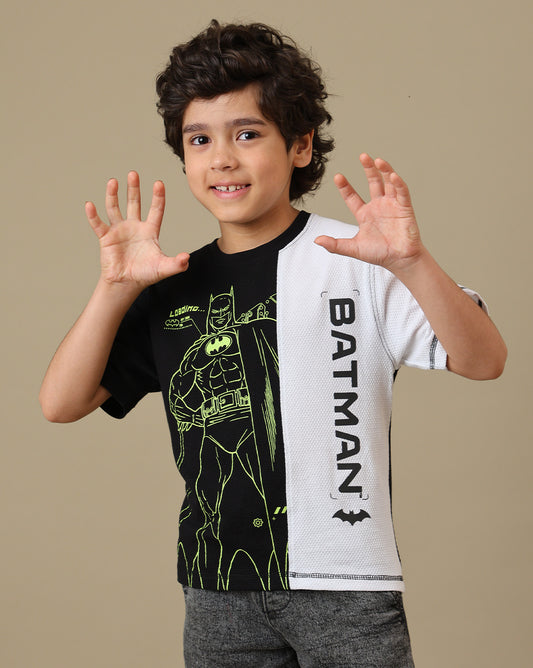 Batman Printed Regular Fit Tshirt For Boys