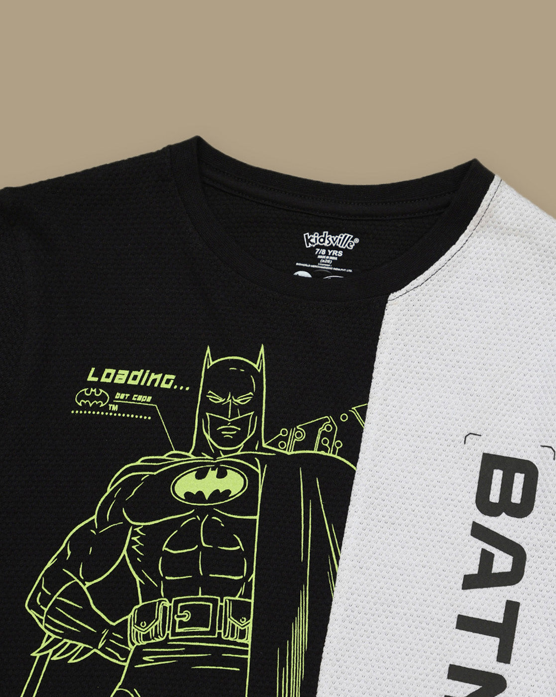 Batman Printed Regular Fit Tshirt For Boys