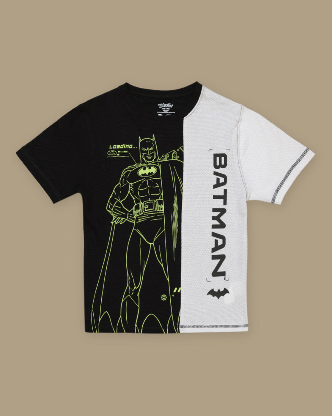 Batman Printed Regular Fit Tshirt For Boys