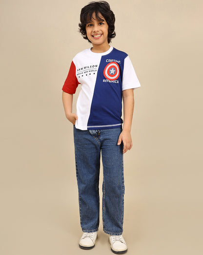 Captain America: Brave New World  Regular Fit Tshirt  Boys