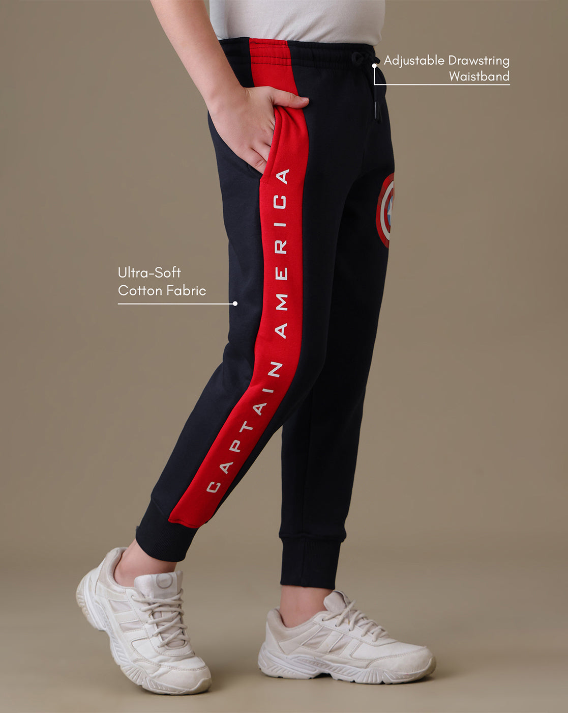 Captain America  Hoodie & Joggers Co-Ords Set  Boys