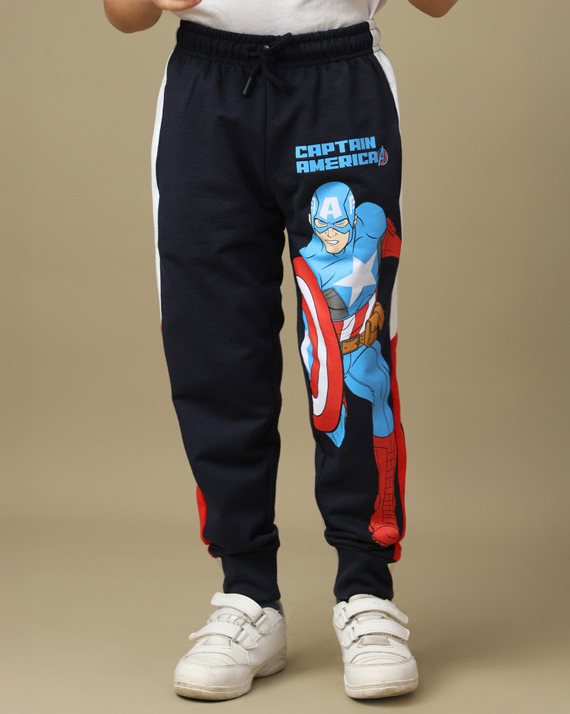Captain America Printed Regular Fit Jogger For Boys