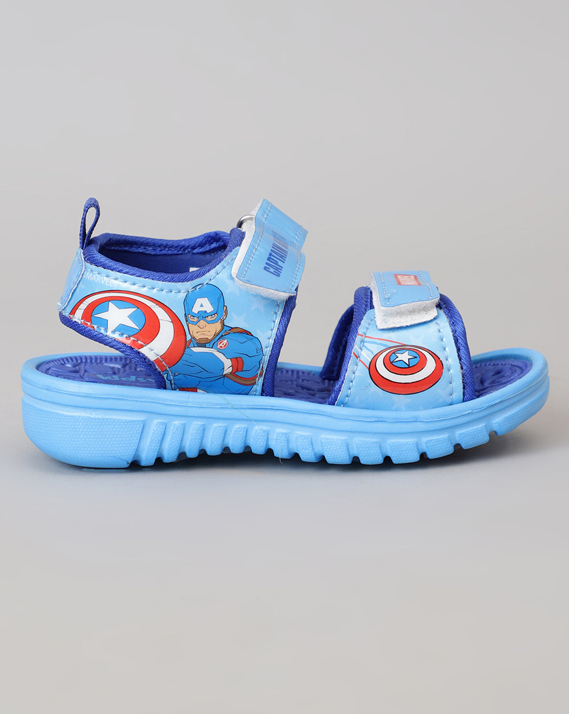 Captain America Printed Sandals For Kids Boys