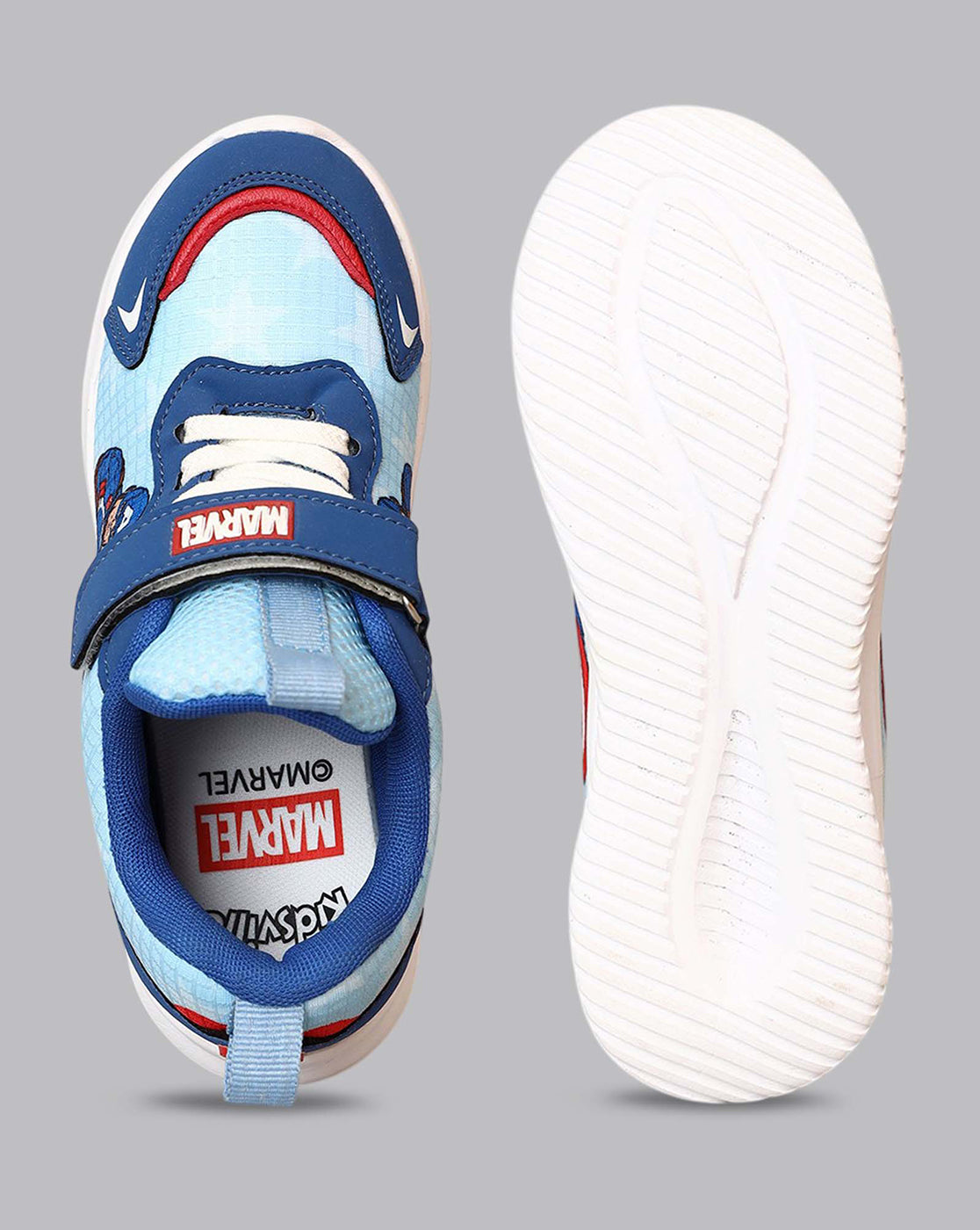 Captain America Printed Sport Shoes For Kids Boys