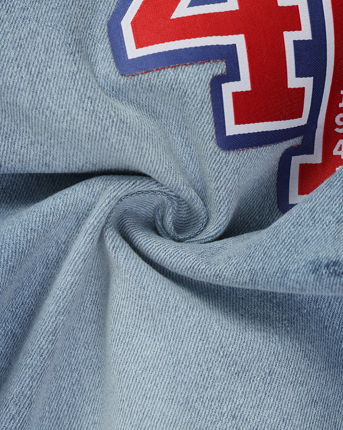 Captain America Regular Fit Denim Joggers Boys