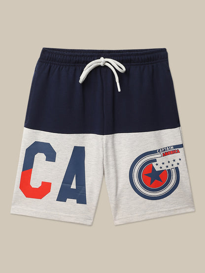 Captain America  T-Shirt & Shorts Co-Ords Set  Boys