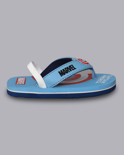 Captain America  Backstrap Flipflops  Boys