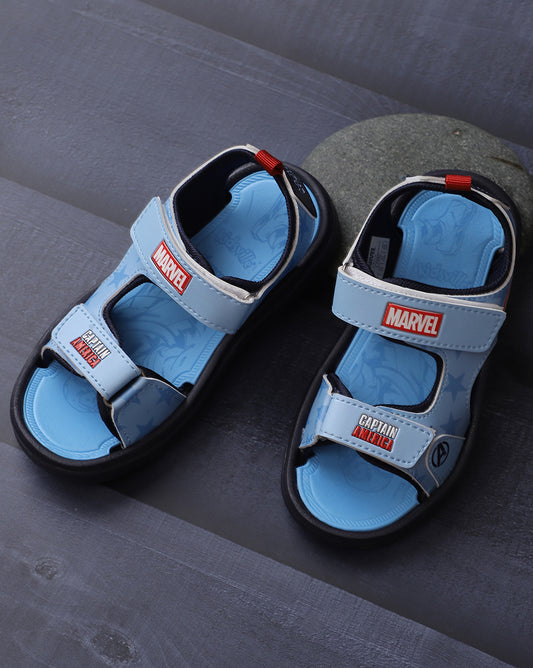 Captain America Printed Sandals for Boys