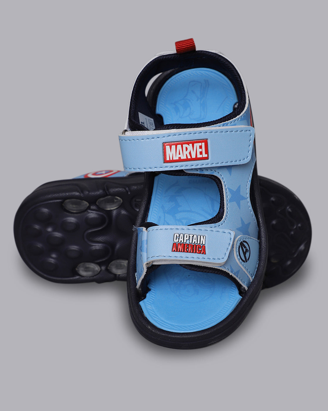 Captain America Printed Sandals for Boys
