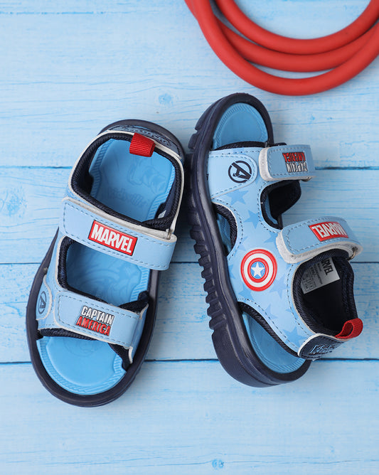 Captain America Printed Sandals for Boys