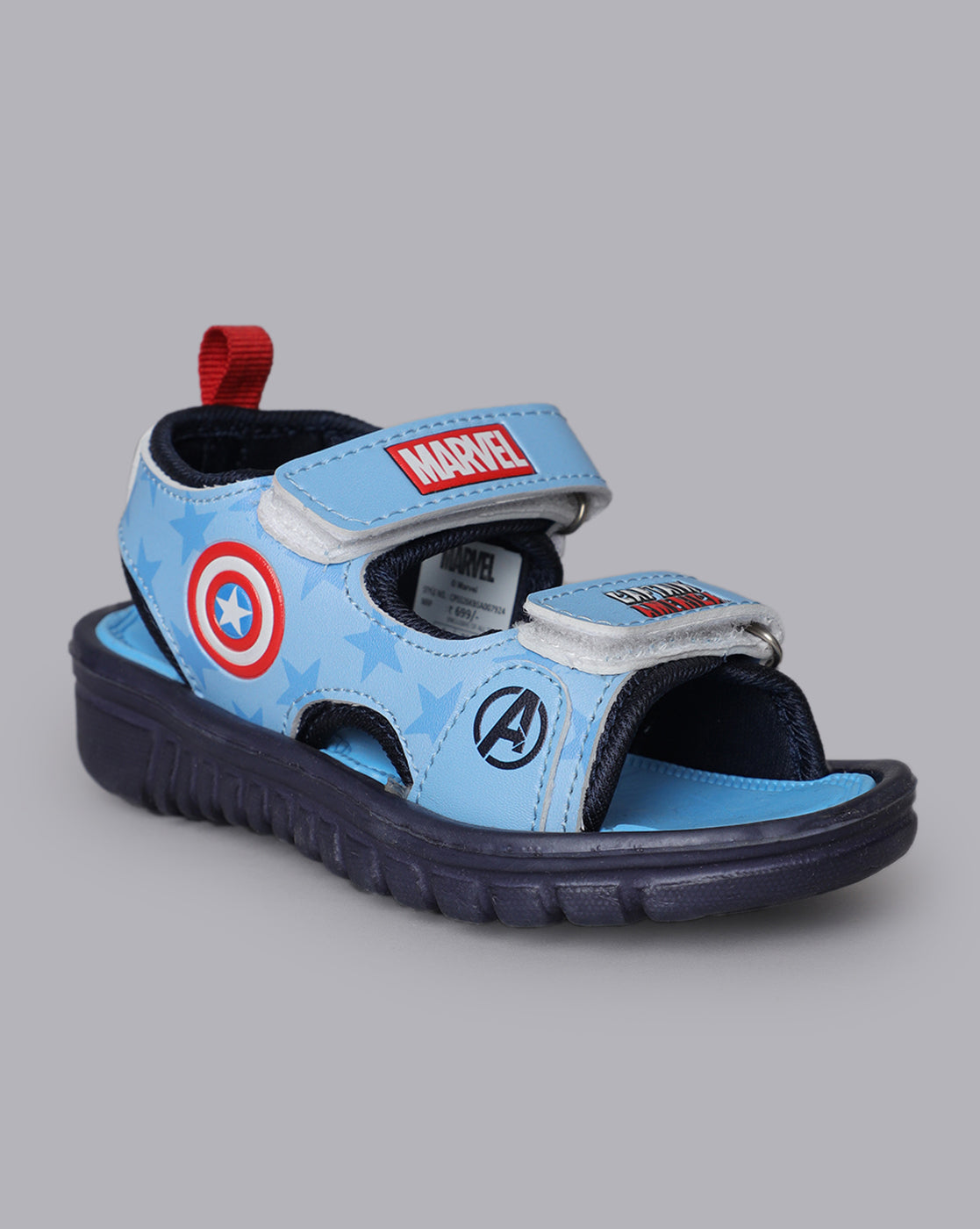 Captain America Printed Sandals for Boys