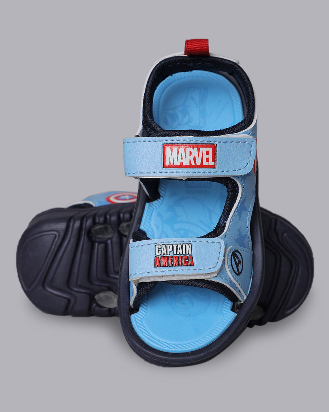 Captain America Printed Sandals for Boys