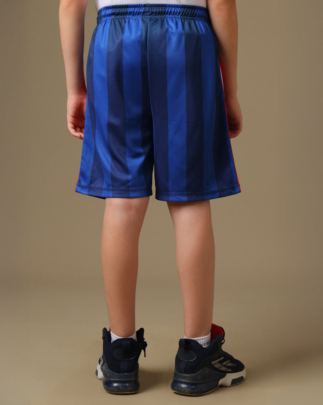 Captain America Printed Regular Fit Shorts For Boys