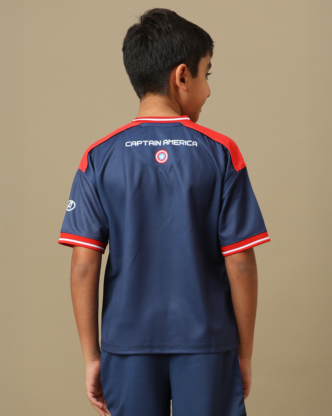 Captain America Printed Tshirt For Boys