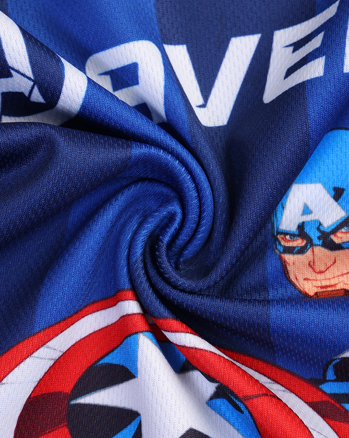 Avengers Captain America Printed Oversized Tshirt For Boys