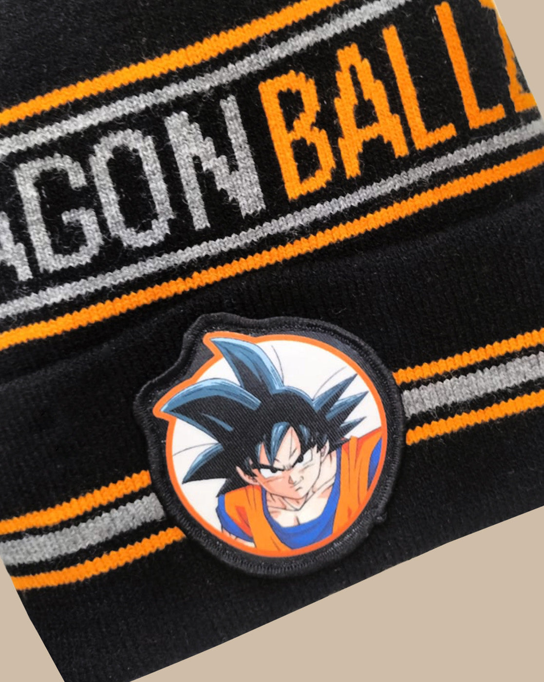 Dragon Ball Z Printed Beanies For Kids Boys