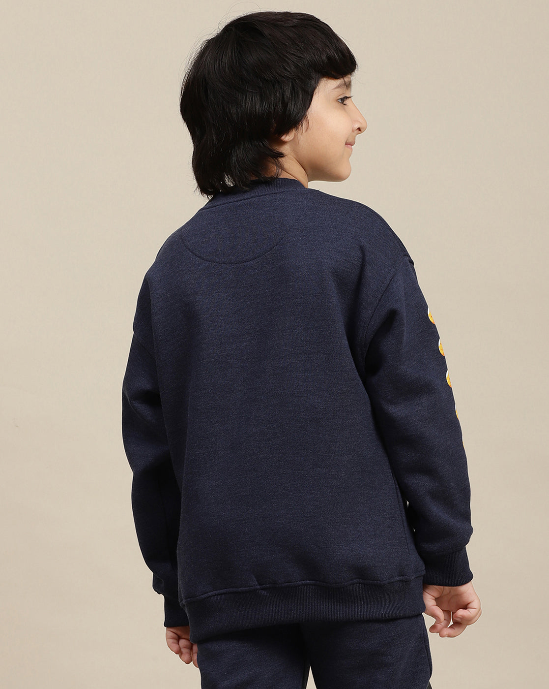 Dragon Ball Z Printed Oversized Fit Sweatshirt For Boys