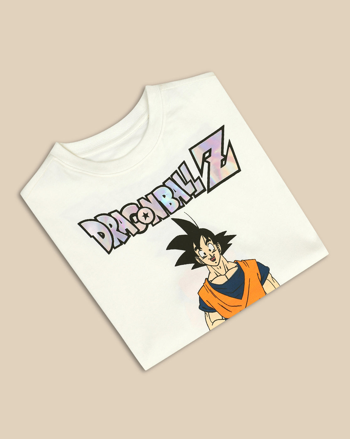 Dragon Ball Z Printed Oversize Tshirt For Boys