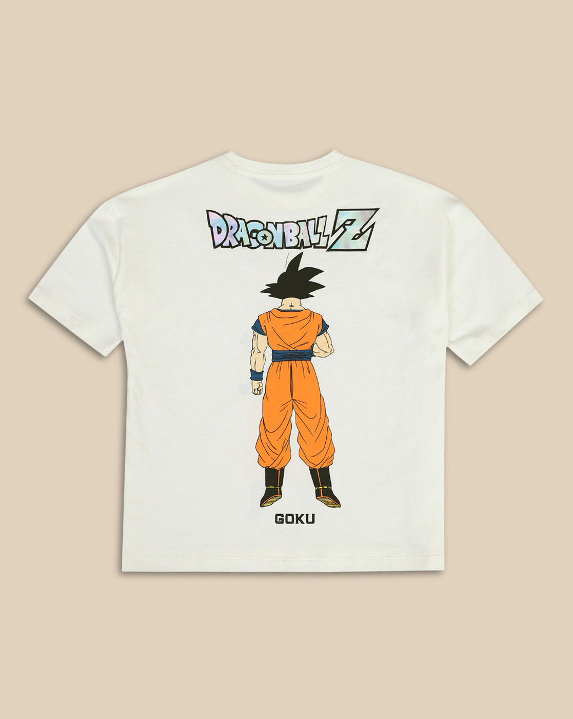 Dragon Ball Z Printed Oversize Tshirt For Boys