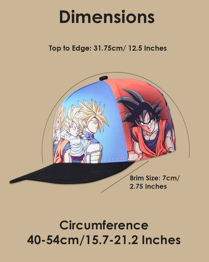 Dragon Ball Z  Snapback Cap  Boys