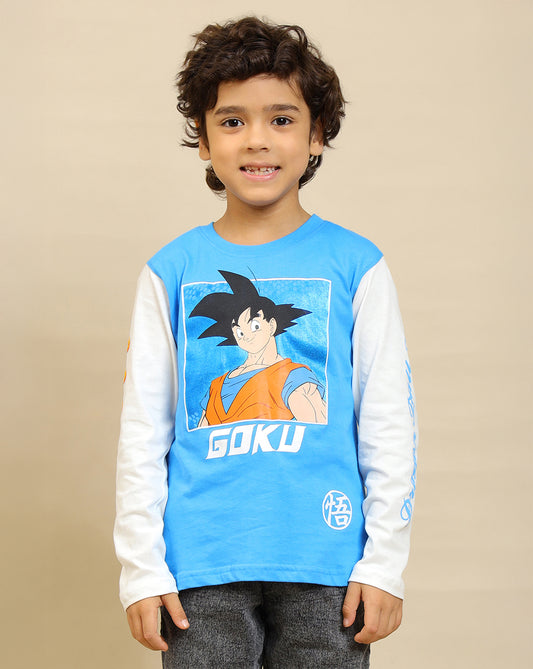 Dragon Ball Z Printed Regular Fit Tshirt For Boys