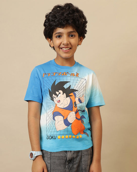 Dragon Ball Z Printed Regular Fit Tshirt For Boys